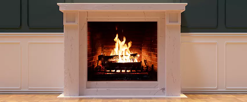 Decorative Electric Fireplace Installation in Leawood, Kansas