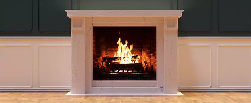 Open Flame Wood-Burning Fireplace Installation Services in Leawood, Kansas