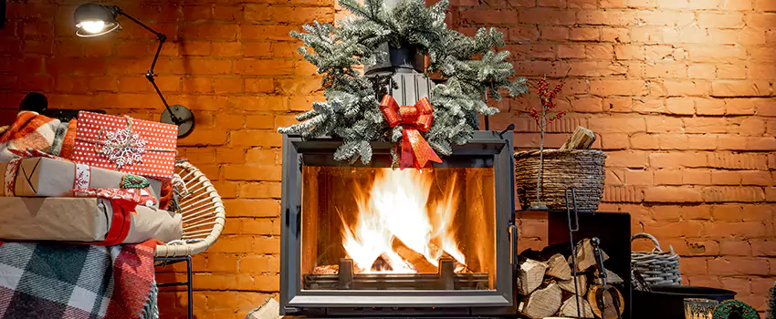 Travis Industries Linear Gas Fireplace Installation in Leawood, Kansas