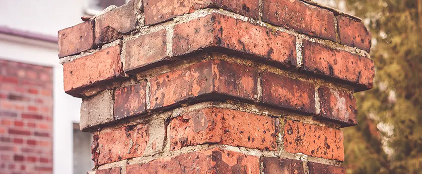 Cracked Chimney Bricks Repair Cost in Leawood, Kansas