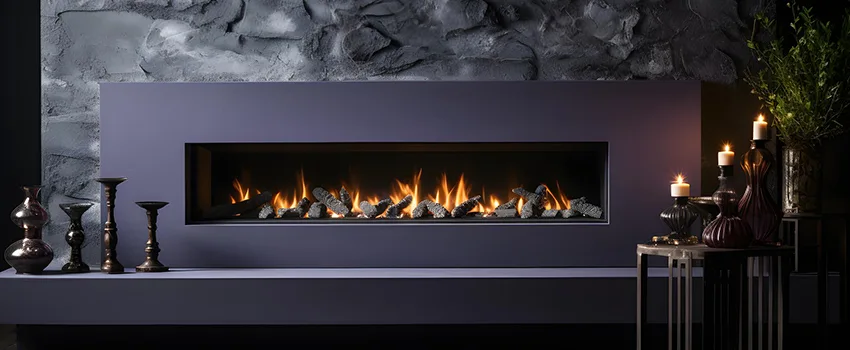 Ember Bed for Ventless Gas Fireplace in Leawood, KS